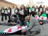 Flash Mob Torino Denuncia SYRIA 