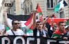 Manifestazione palestinese a Torino