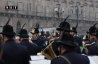 piazza Castello la cerimonia di saluto della città di Torino agli alpini 