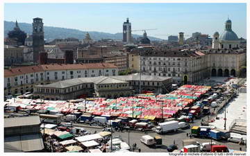 Центральный рынок Турин Италия