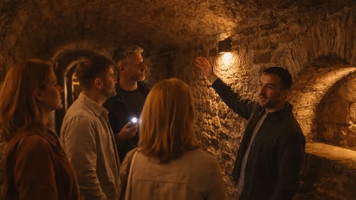 Подземный Турин: экскурсия по тоннелям, подвалам и скрытым историям города