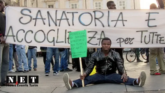 Беженцы из Африки в Турине хотят жить в Европе