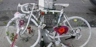 Велосипеды призраки в Италии Ghost Bikes — Bici fantasma Ghost Bikes - Bici fantasma - Велосипеды призраки в Италии.