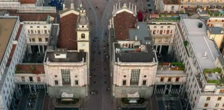 Река По и Дора, история 2 статуй, символы Турина Площадь CLN в Турине. История площади двух фонтанов