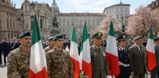 Festa della Liberazione в Турине: 25 апреля, история освобождения Италии от фашизма и как это отмечают Festa della Liberazione в Турине 25 апреля: памятные церемонии Весенний Турин, городская площадь с церемонией памятиофициальная атмосфера