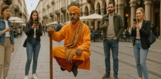 Тайна парящего факира в Турине: как работает трюк левитации