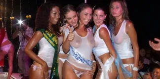 События и мероприятия Турина май 2013 года Италия Мисс мокрая майка Италия Турин