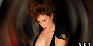 Конкурс фотографии и показ на крыше ФИАТ в Турине Италия Показ моды на крыше ФИАТ гоночный трек Турин Италия.