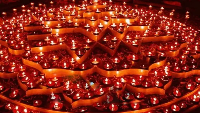 Фестиваль огня в Турине Diwali Torino