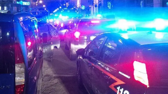 Полицейская облава в Турине против наркоторговли