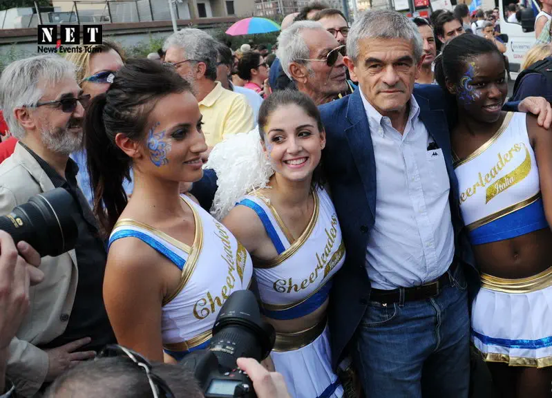 Sergio Chiamparino Gay Pride LGBT Torino Italia 2014