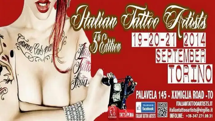 Слет Итальянских татуировщиков в Турине