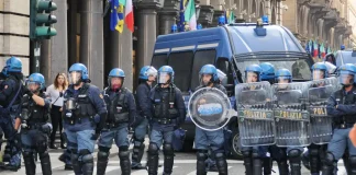 Протесты на Европейском саммите в Италии: столкновения с полицией в Турине