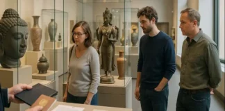 Музей восточного искусства в Турине (МАО): что смотреть, билеты, часы работы и как добраться Музей восточного искусства в Турине (МАО) - залы и экспонаты Описание: Фрагмент экспозиции МАО, музей восточного искусства в Турине, полезное фото для туристического гида.