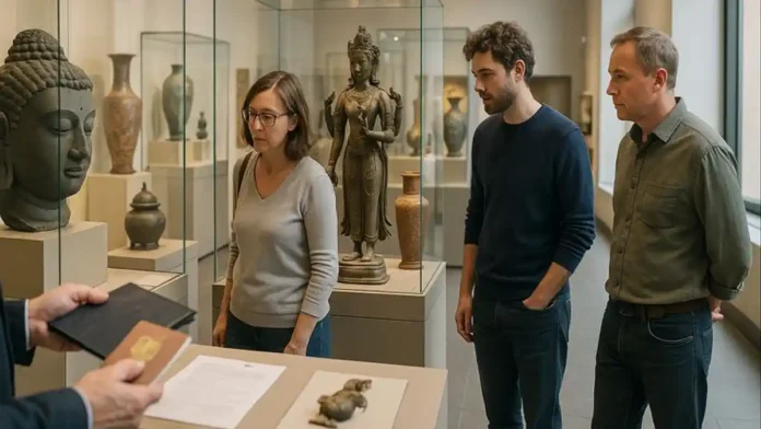 museo-darte-orientale-torino Музей восточного искусства в Турине (МАО) - залы и экспонаты Описание: Фрагмент экспозиции МАО, музей восточного искусства в Турине, полезное фото для туристического гида.