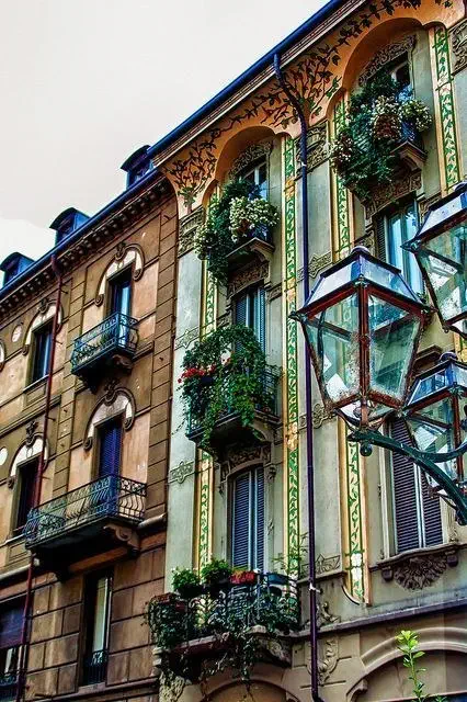 Фотографии домов в Турине
