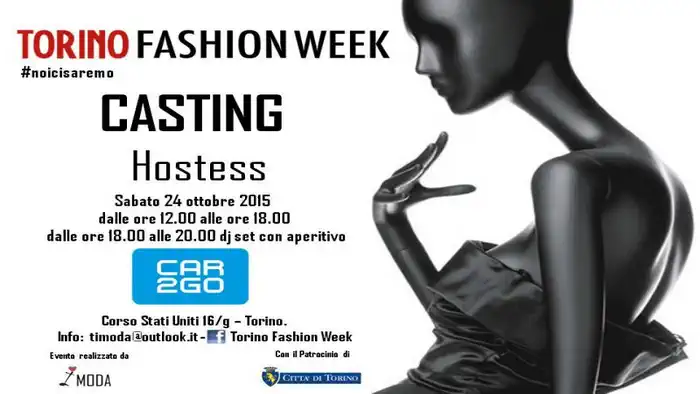 Torino Fashion Week casting