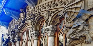 Исторический Дом Драконов: уникальная достопримечательность Турина, Италия Дом Дракона в Турине италия