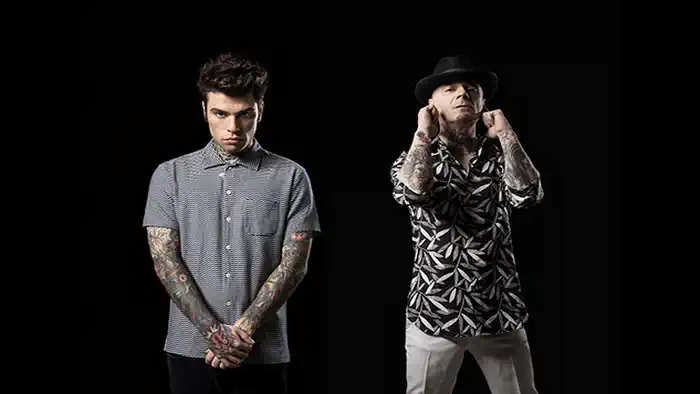 J-Ax e Fedez Torino concerto 
Два итальянских рэппера, участники “Vorrei ma non posto”