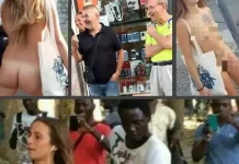 Голая итальянка в Болонье шокировала местных жителей и туристов Голая итальянка вызвала шок у прохожих на улицах Болоньи