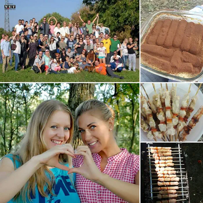Шашлык в Турине пикник, встречи русскоязычных Турина