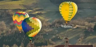 Январь 2018 года в Турине: культурные мероприятия и развлечения Клуб воздушных шаров в Италии Турин Мондови