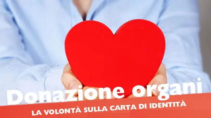 Пожертвование органов в Италии в удостоверение личности