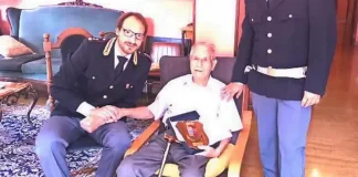 Роль полицейского участника в борьбе против фашизма во Второй Мировой войне Полицейский из Турина ветеран ВОВ отпраздновал 100 летие