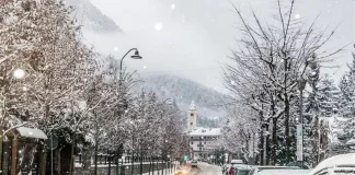 Зимние развлечения в Турине: что посмотреть и чем заняться в декабре 2018 года Курмайор снежные улицы