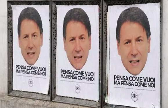 Премьер министр Италии постер