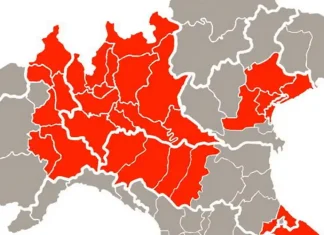 Коронавирус в начале пандемии были красные зоны в Италии