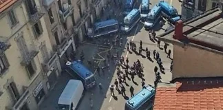 Хроника протеста анархистов в Турине во время коронавируса Протест анархистов Турина во время коронавируса