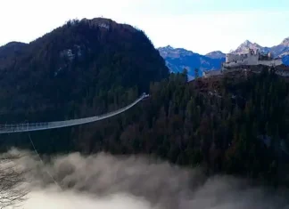 Тибетский мост в Пьемонте (Cesana Torinese — Claviere): самый длинный в Европе и как добраться из Турина Тибетский мост в Пьемонте Италия