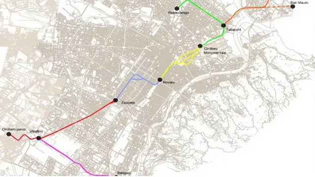 Метро Турина, ​​линия 2: окончательный дизайн всего маршрута