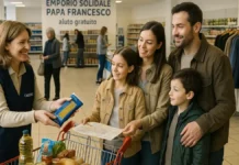 Гипермаркет Папы Франциска в Италии: бесплатные продукты и вещи для нуждающихся Гипермаркет Папы Франциска в Италии - социальный супермаркет помощи бедным