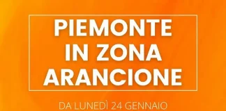 Пьемонт в оранжевой зоне коронавируса Пьемонт в оранжевой зоне с 24 января 2022