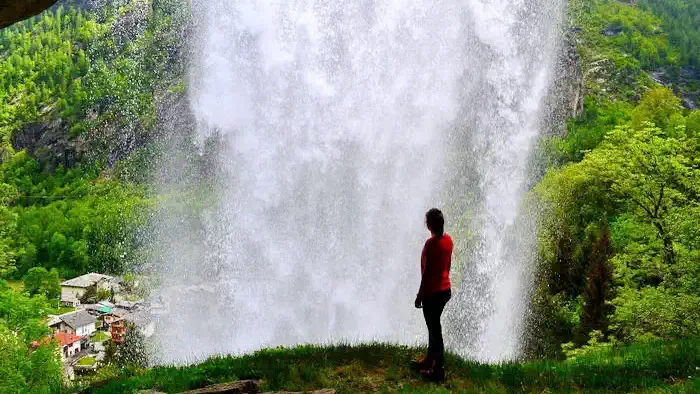 Водопад Ноаска - Cascata di Noasca