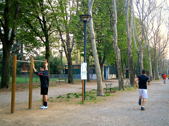 Спорт в парке Руффини
