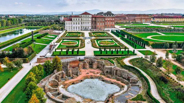 Reggia di Venaria Torino замечательный королевский замок в Турине