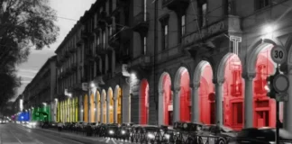 Проект реконструкции Via Sacchi у вокзала Porta Nuova в Турине Via Sacchi у Porta Nuova в Турине: вид сверху на улицу и кварталы Улица Via Sacchi рядом с вокзалом Porta Nuova, городской коридор между центром и жилыми кварталами, подходящий для прогулки и фото