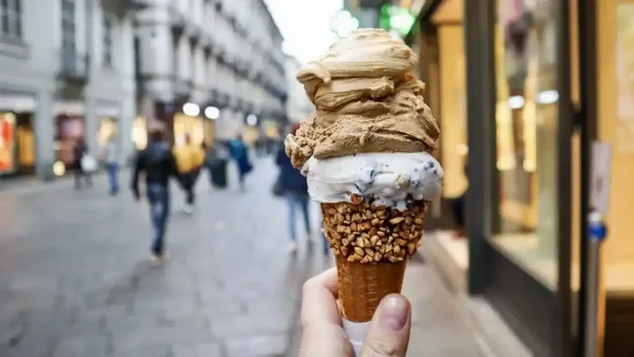 Итальянское мороженное в Турине путеводитель
