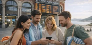 Турин и море ближе, чем кажется: лучшие пляжи Лигурии на 1 день и на выходные Турин и море: поездка в Лигурию на пляжи рядом с Турином Летний кадр, ассоциация с быстрым выездом из Турина к морю в Лигурии: спокойная поездка и пляжный отдых.