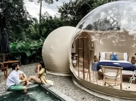 Романтические места Пьемонта Пузырьковый отель в Италии Пьемонт Bubble Hotel