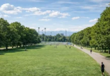 Парк Руффини в Турине: как добраться, что есть внутри и где можно устроить пикник Парк Руффини в Турине Аллеи и зелёные зоны Parco Ruffini в Турине, район Borgo San Paolo