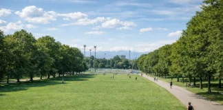 Парк Руффини в Турине: как добраться, что есть внутри и где можно устроить пикник Парк Руффини в Турине Аллеи и зелёные зоны Parco Ruffini в Турине, район Borgo San Paolo