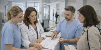 Кризис в здравоохранении Турина: массовые увольнения медперсонала и чем это грозит пациентам Кризис здравоохранения в Турине: больница и медперсонал Современный вход в городскую больницу Турина, на переднем плане медработники и пациенты