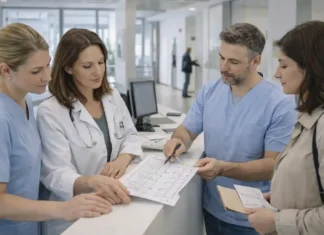 Кризис в здравоохранении Турина: массовые увольнения медперсонала и чем это грозит пациентам Кризис здравоохранения в Турине: больница и медперсонал Современный вход в городскую больницу Турина, на переднем плане медработники и пациенты