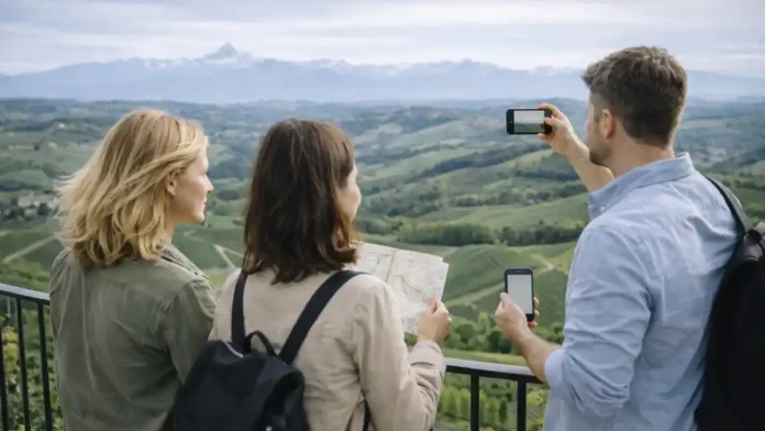 10 городов рядом с Турином: поездки на 1 день по Пьемонту Теплая дневная сцена в Пьемонте, ощущение путешествия и выбора маршрута