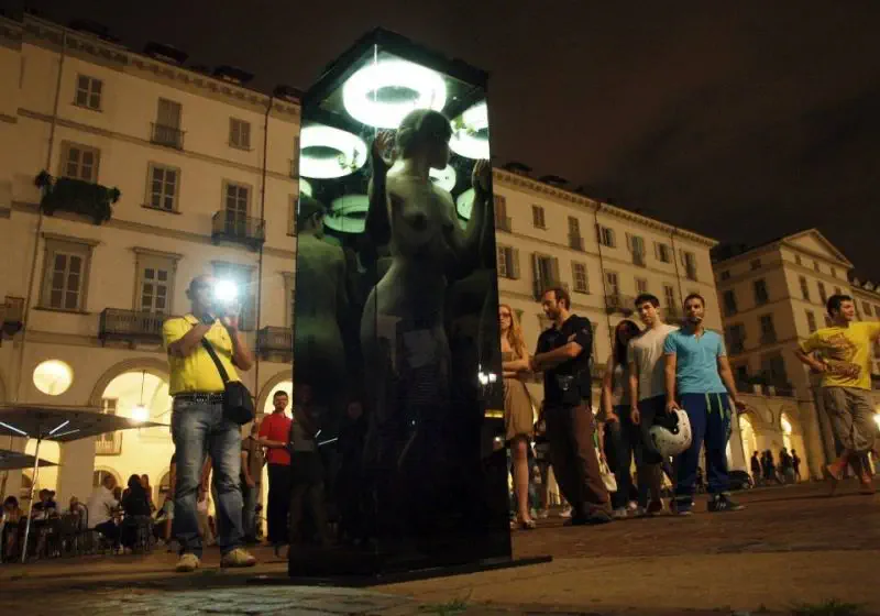 "Pu-pì-lla through the looking glass Turin Italy