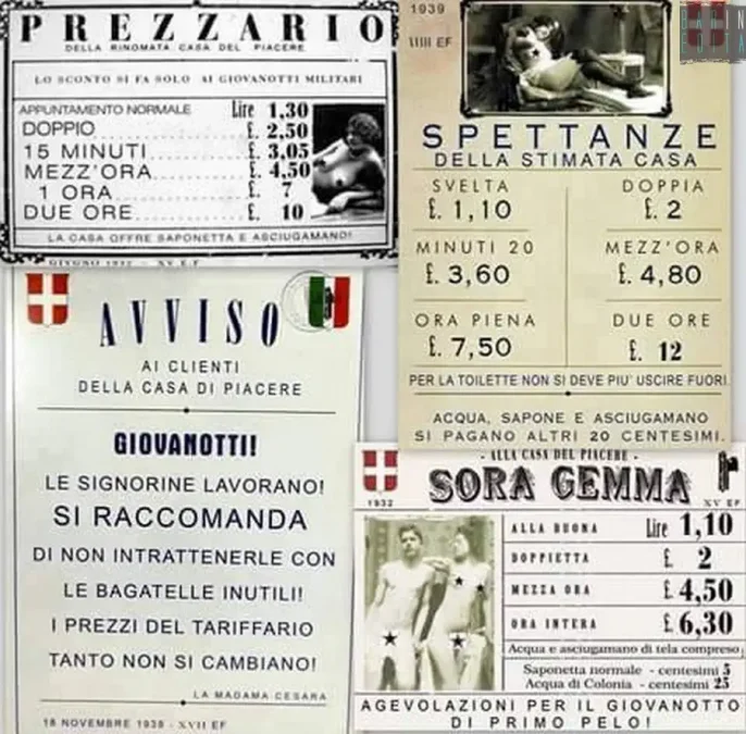 Цены на проституток Турина Италия